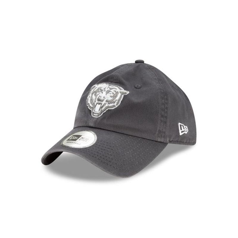 NFL Chicago Bears Casual Classic Adjustable (EHU5124) - Grey New Era Caps